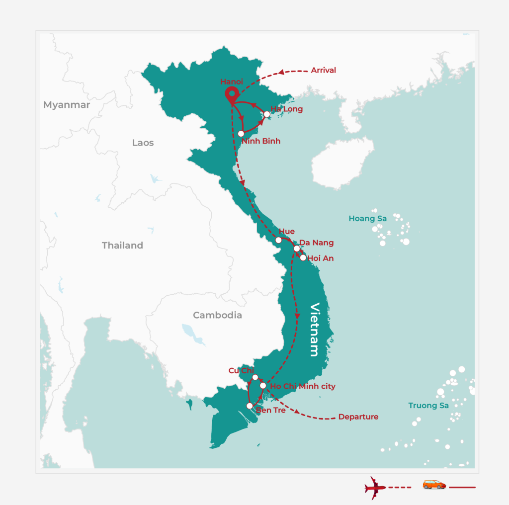highlights-of-vietnam-map
